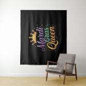 Tenture Mardi Gras Queen Parade Costume Party (En situation)