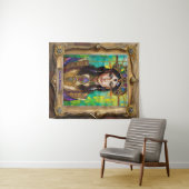 Tenture Mardi Gras Realm Portraits - La Princesse Créole (En situation (horizontale))