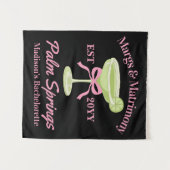 Tenture Marges et mariage Bachelorette Party Contexte (Devant (Horizontal))