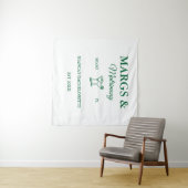 Tenture Marges et Matrimony Beach Bachelorette party (En situation (horizontale))