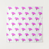Tenture Marguerite rose (Devant (Horizontal))