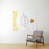 Tenture Mariage abeille Baby Shower (En situation (horizontale))