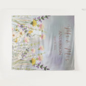 Tenture Mariage Blisser Blooms (Devant (Horizontal))