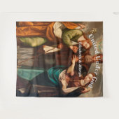 Tenture Mariage catholique vintage (Devant (Horizontal))