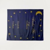 Tenture Mariage céleste du ciel nocturne (Devant (Horizontal))