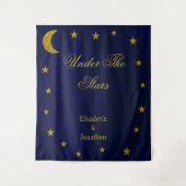 Tenture Mariage céleste du ciel nocturne (Devant)