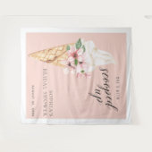 Tenture Mariage civil Scooped Up (Devant (Horizontal))