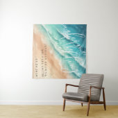 Tenture Mariage d'accueil pour la Hot Party Ocean Beach (En situation (horizontale))