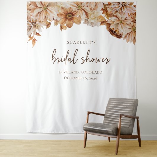 Tenture Mariage d'automne (En situation)