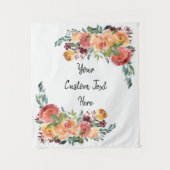 Tenture mariage d'automne Retour Drop, automne Photo Booth (Devant)