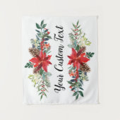 Tenture Mariage de Noël Retour Drop, Photo de vacances Boo (Devant)