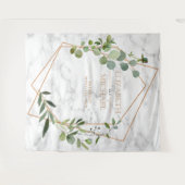 Tenture Mariage élégant géométrique en marbre de cuivre Eu (Devant (Horizontal))