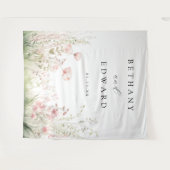 Tenture Mariage Fleur sauvage Delicate (Devant (Horizontal))