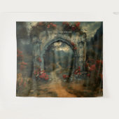 Tenture Mariage gothique Arch Dracula Castle Fond photo (Devant (Horizontal))