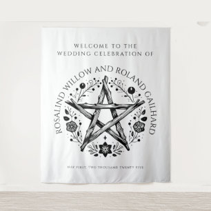 Tenture Mariage Mariage romantique Pagan Wicca