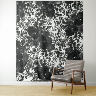 Tenture Mariage noir blanc toile de fond photo gothique él