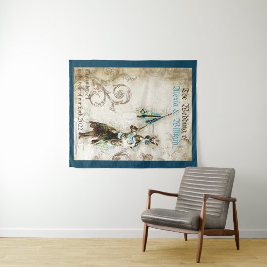 Tenture Mariage Renaissance Fairytale (En situation (horizontale))