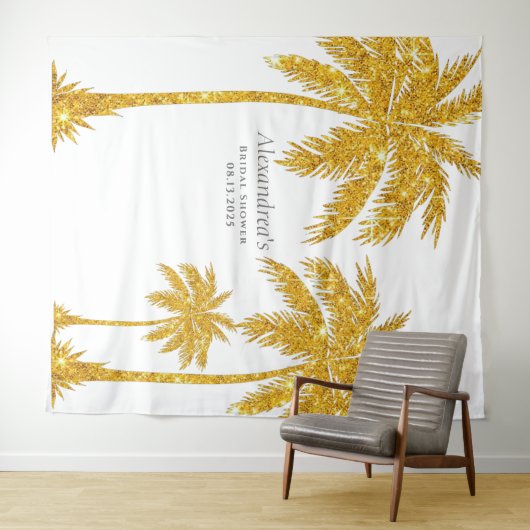 Tenture Mariage Tropical (En situation (horizontale))