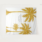 Tenture Mariage Tropical (Devant (Horizontal))