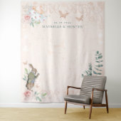 Tenture Mariage Wonderland Alice Au Pays Des Merveilles (En situation)