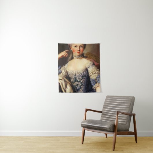 Tenture Marie Antoinette (En situation)