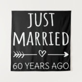 Tenture Mariés depuis 60 ans I (Devant)