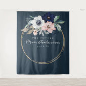 Tenture Marine Fleurit Futur Mme Fête des mariées Contexte (Devant)