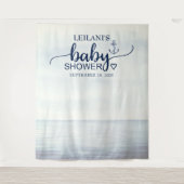 Tenture Marine Océanique Navy (Devant)