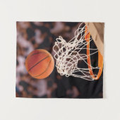 Tenture Marquage au basket-ball (Devant (Horizontal))