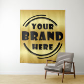 Tenture Marque d'entreprise commerciale personnalisée (En situation)