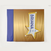 Tenture Marquee de STAR HOLLYWOOD Photo-Op Fête Toile de f (Devant (Horizontal))