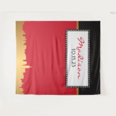 Tenture Marquise de Broadway New York Fond pour photo (Devant (Horizontal))