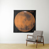 Tenture Mars Globe par la NASA (En situation)