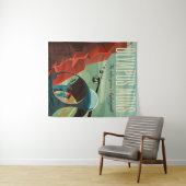 Tenture Mars Olympus Mons Système solaire Volcano le plus  (En situation (horizontale))