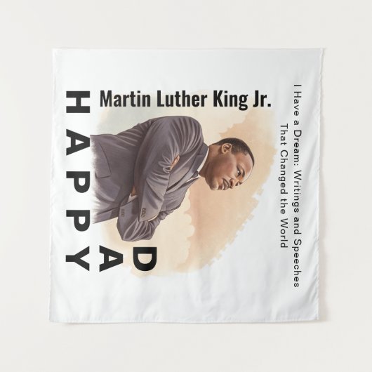 Tenture Martin Luther King Day Equality Legacy (Devant (Horizontal))