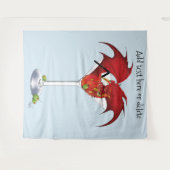 Tenture Martini Imaginaire Red Dragon (Devant (Horizontal))