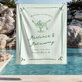 Tenture Martinis & Matrimony Green Bachelorette Party