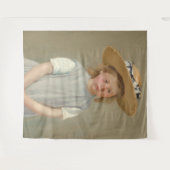 Tenture Mary Cassatt - Enfant en paille Casquette (Devant (Horizontal))