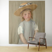 Tenture Mary Cassatt - Enfant en paille Casquette (En situation)