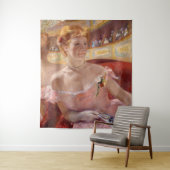Tenture Mary Cassatt - Femme avec collier de perle dans un (En situation)