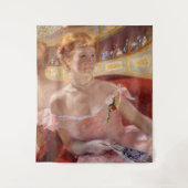 Tenture Mary Cassatt - Femme avec collier de perle dans un (Devant)