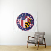 Tenture Maryland (En situation (horizontale))