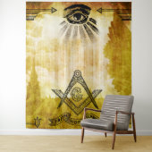 Tenture Mason gratuit (En situation)