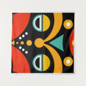Tenture Masque Rasta (Devant (Horizontal))