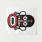 Tenture Masque Tribal Africain (Devant (Horizontal))