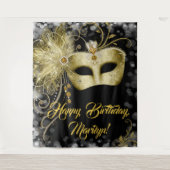 Tenture Masquerade Anniversaire (Devant)