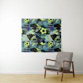 Tenture match de football (En situation (horizontale))