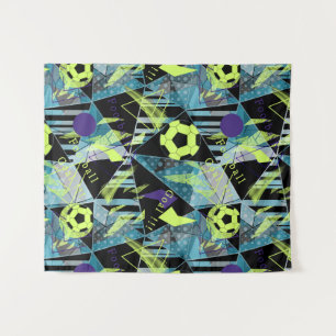 Tenture match de football