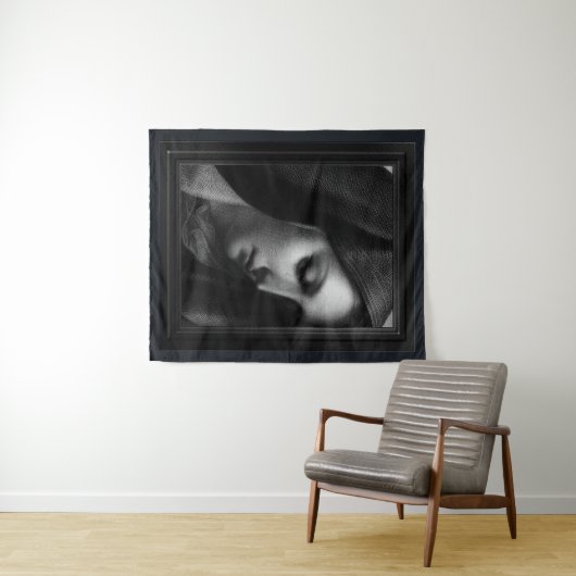 Tenture Mater Dolorosa Engraving par Carlo Dolci (En situation (horizontale))