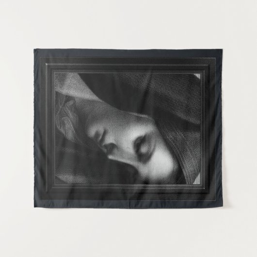 Tenture Mater Dolorosa Engraving par Carlo Dolci (Devant (Horizontal))